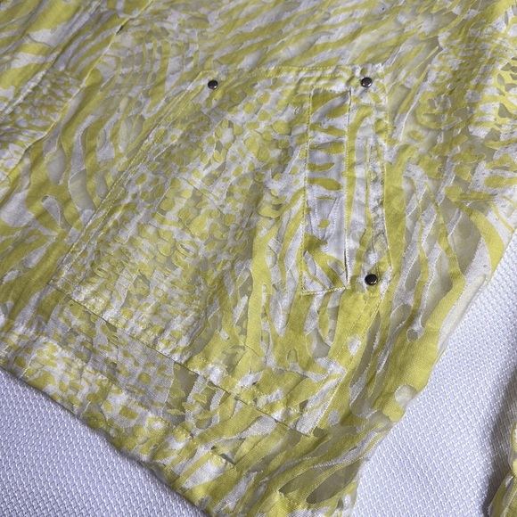 Chico’s sheer animal print jacket - Picture 3 of 8